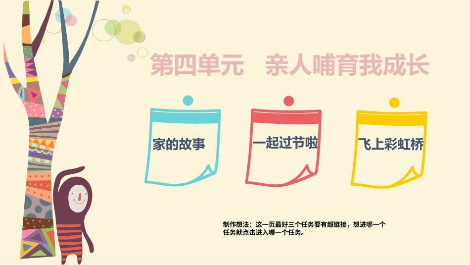 一下第四单元  亲人哺育我成长  大单元教学课件 .pptx_第2页