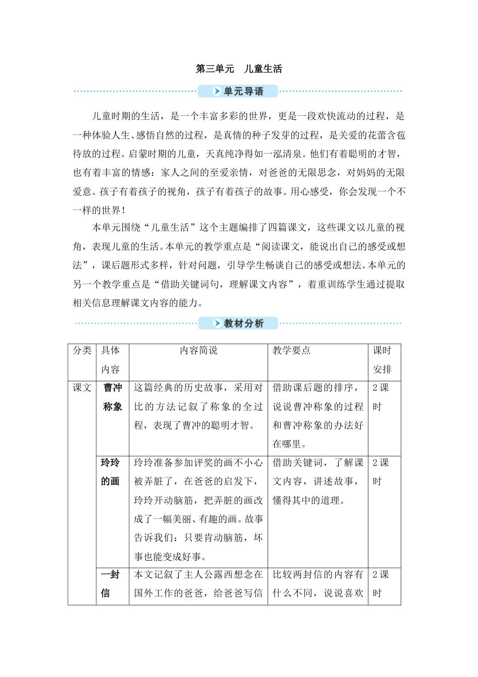4 曹冲称象（教案）.doc_第1页