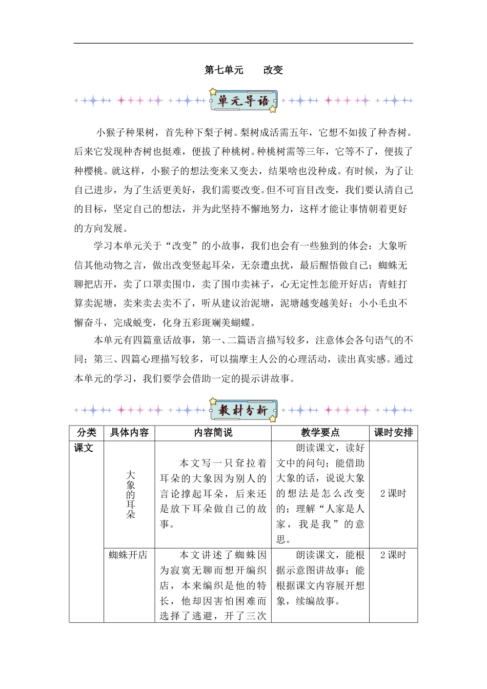 19 大象的耳朵（教案）.doc_第1页