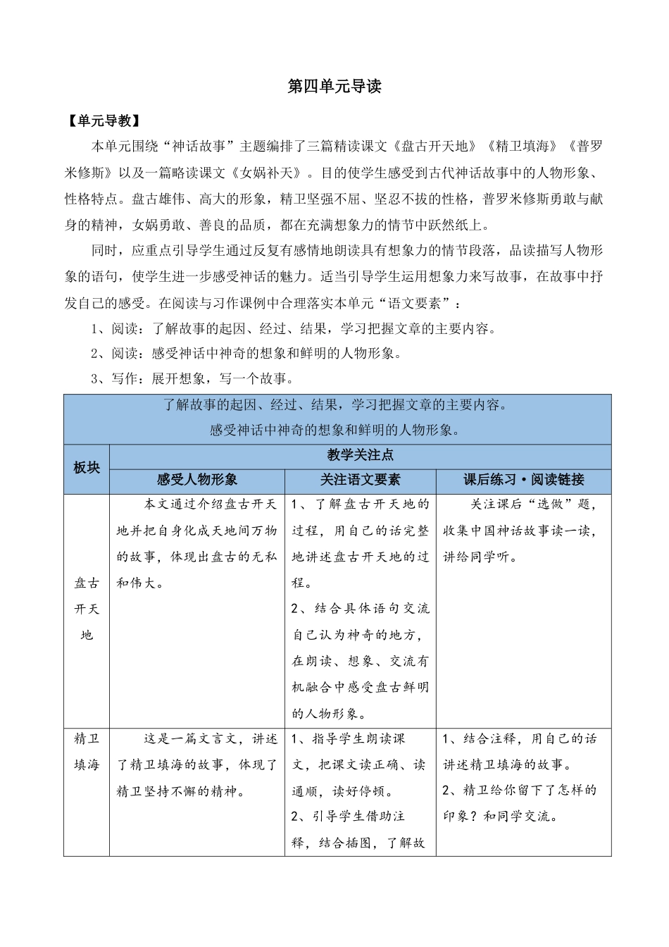 12 盘古开天地【教案】.docx_第1页
