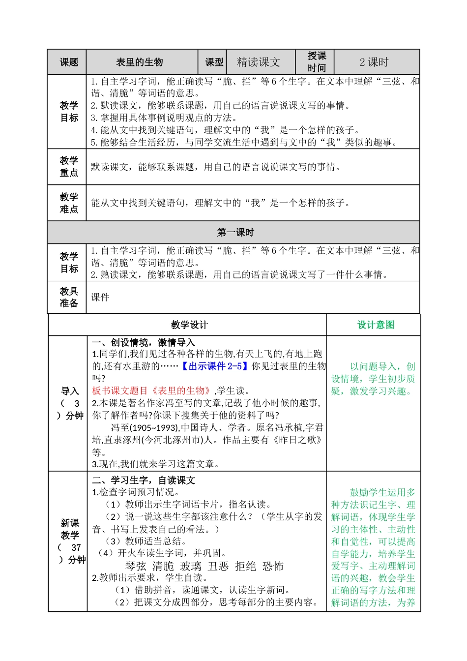 16 表里的生物 .doc_第1页