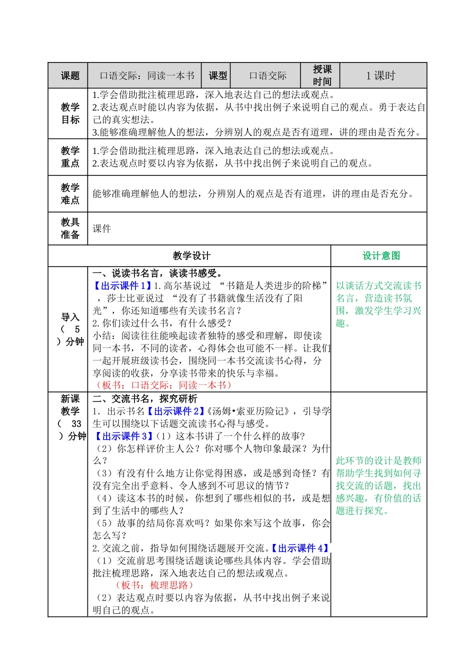 口语交际：同读一本书 .doc_第1页