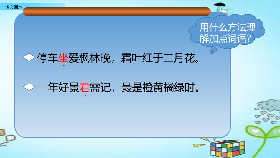 部编版三年级语文上册-语文园地二（名师配套课件）.pptx_第3页