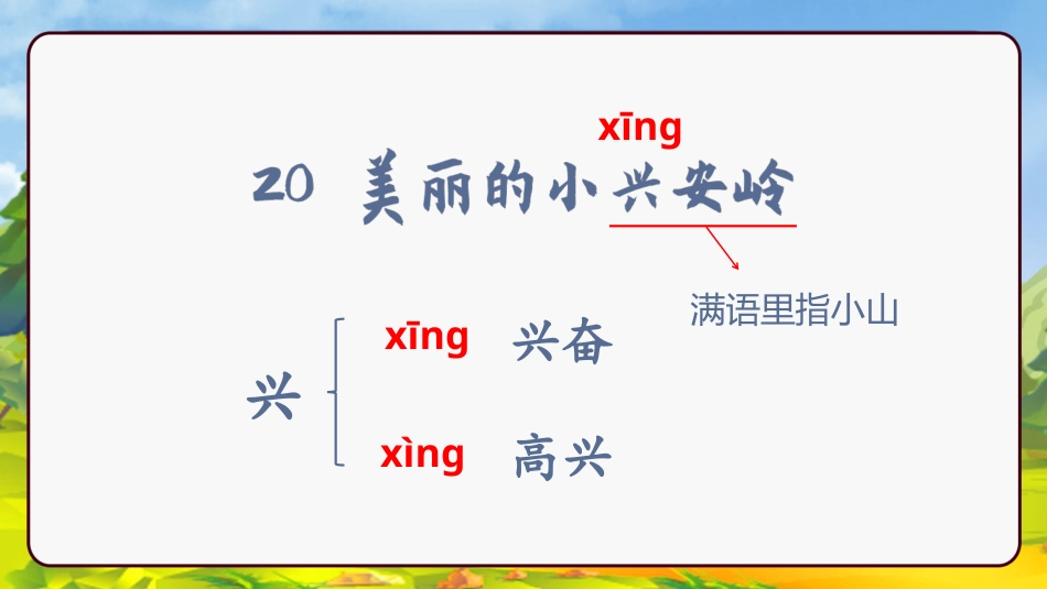 三年级语文部编版上册-【精】（教学课件）20.美丽的小兴安岭.pptx_第3页