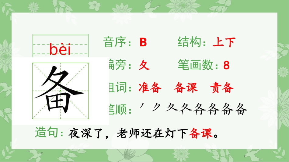 【部编版】三年级上册语文-（生字课件）12.总也倒不了的老屋.pptx_第3页