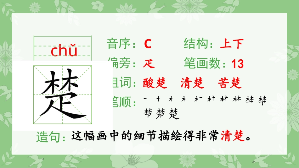 【部编版】三年级上册语文-（生字课件）17.古诗三首.pptx_第3页