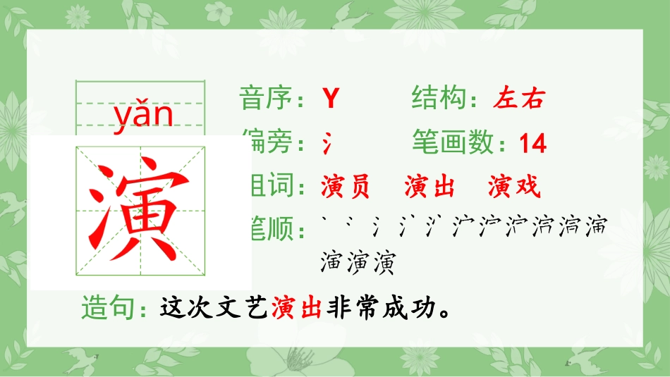 【部编版】三年级上册语文-（生字课件）21.大自然的声音.pptx_第3页
