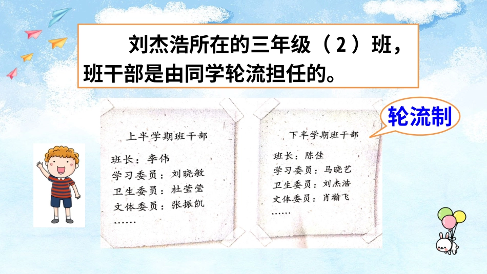 【部编版】三年级下册语文-口语交际：该不该实行班干部轮流制.ppt_第2页