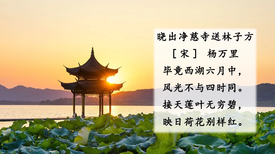 四年级语文上册部编版（教学课件）9.古诗三首.pptx_第2页