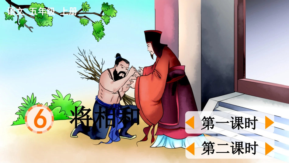 五年级语文上册部编版-（课件）6 将相和.pptx_第1页