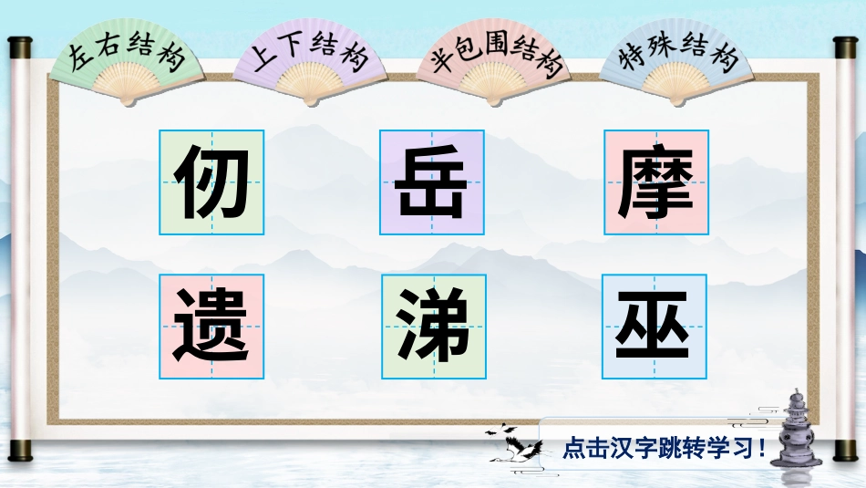 五年级语文下册部编版-9 古诗三首（生字讲解）.ppt_第2页
