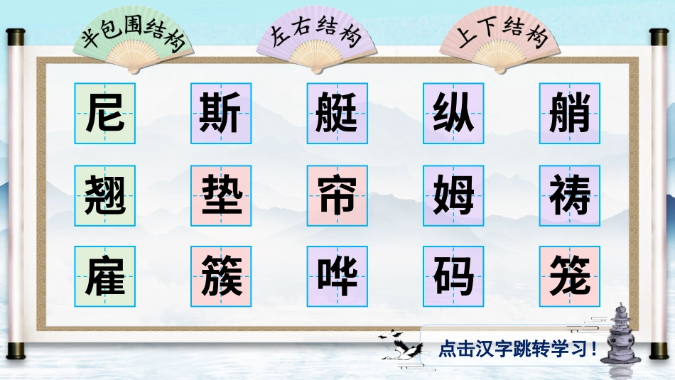 五年级语文下册部编版-18 威尼斯的小艇（生字讲解）.ppt_第2页