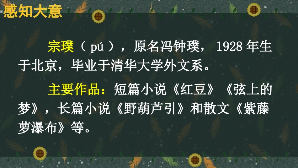 【部编版】六年级上册语文-2 丁香结.pptx_第3页