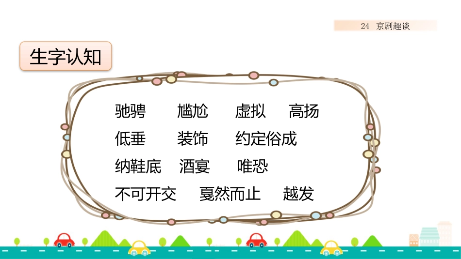 【部编版】六年级上册语文-24 京剧趣谈【标准版】.pptx_第2页