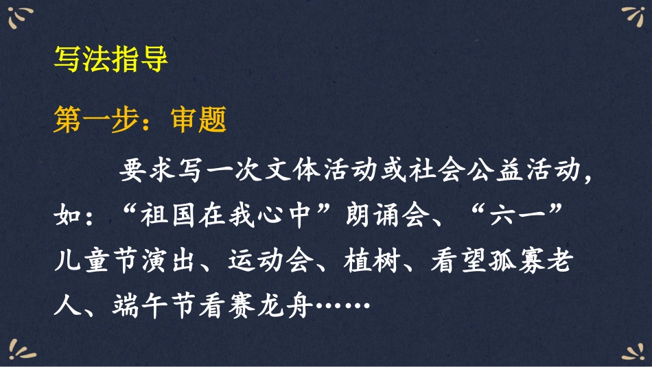 【部编版】六年级上册语文-习作：多彩的活动.pptx_第3页