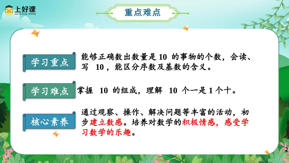 一年级数学人教版上册-第五单元 第7课时 10的认识（教学课件）-一年级数学上册 人教版.pptx_第3页