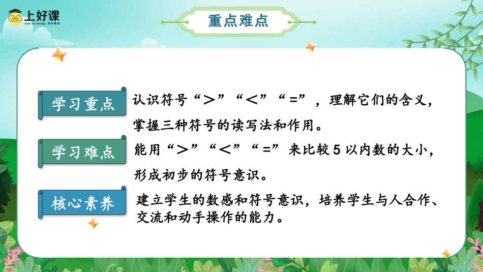 一年级数学人教版上册-第一单元 第2课时  比大小（教学课件）-（人教版·2024秋）.pptx_第3页