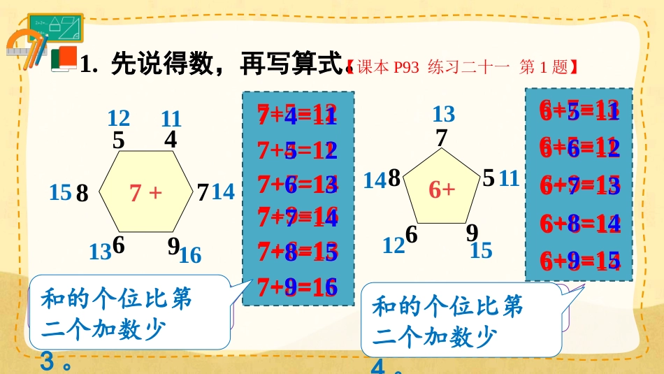 一年级数学人教版上册-练习二十一(1).pptx_第3页