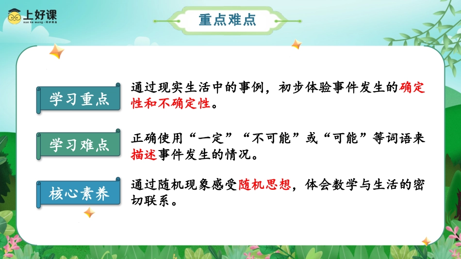 第四单元_第01课时_事件发生的确定性和不确定性（教学课件）-五年级数学上册人教版.pptx_第3页