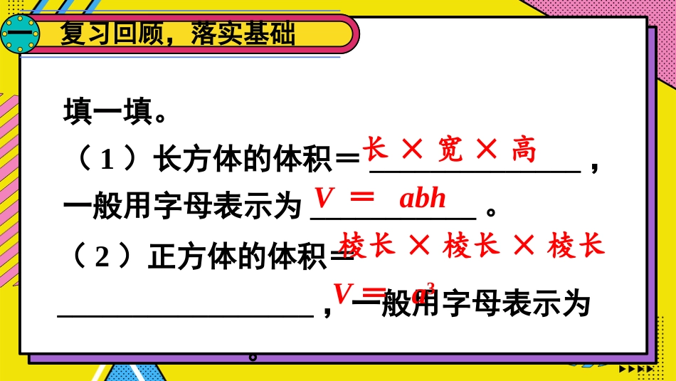 【人教版】五年级数学下册第三单元-第3课时 长方体和正方体的体积（2）.pptx_第2页