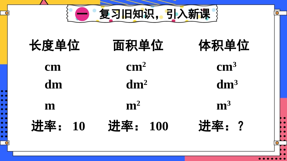 【人教版】五年级数学下册第三单元-第4课时 体积单位间的进率（1）.pptx_第2页