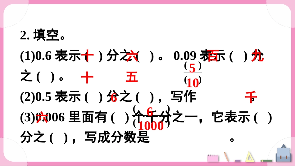 【人教版】五年级数学下册第四单元-第1课时 分数和小数的互化(1).pptx_第3页