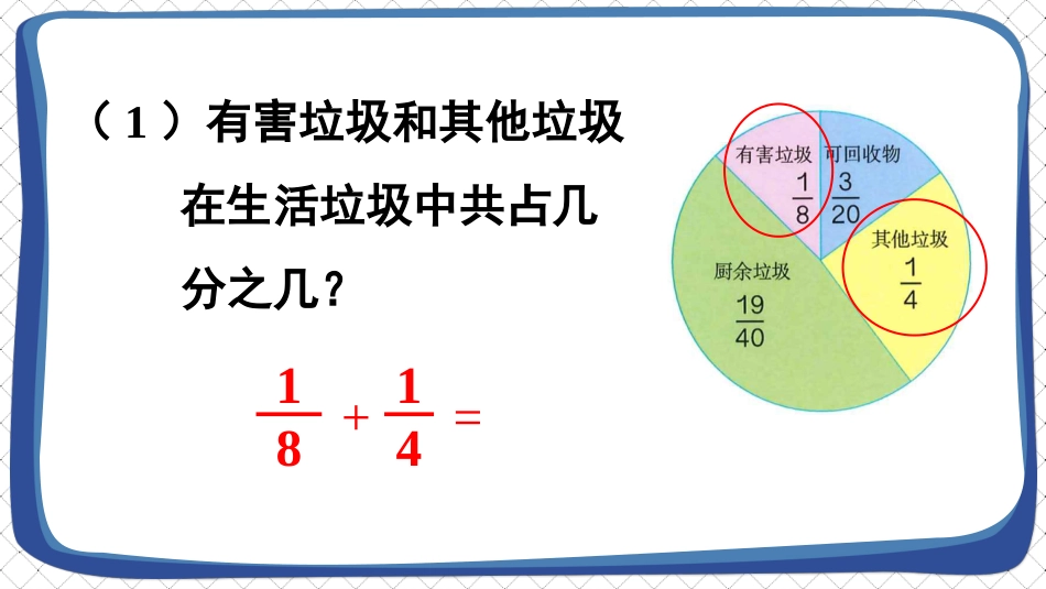 【人教版】五年级数学下册第六单元-第1课时 异分母分数加、减法（1）.pptx_第3页