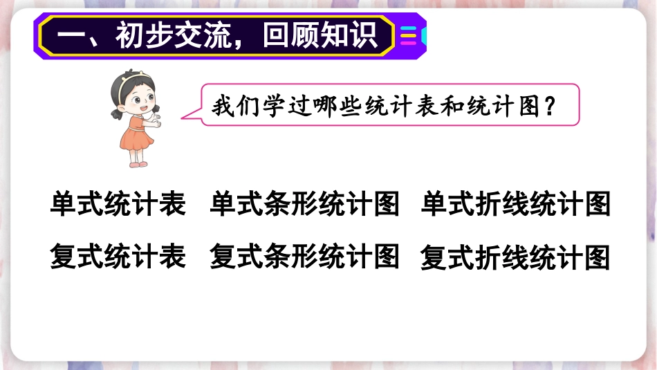 【人教版】五年级数学下册第九单元（总复习）-第4课时 统计.pptx_第2页