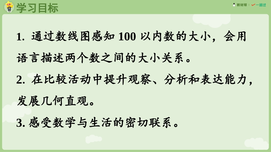 人教版一年级下册数学-第6课时  用语言描述两个数的大小关系.pptx_第2页