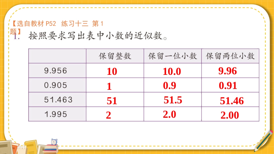 四年级人教版数学下册第四单元-练习十三.pptx_第2页