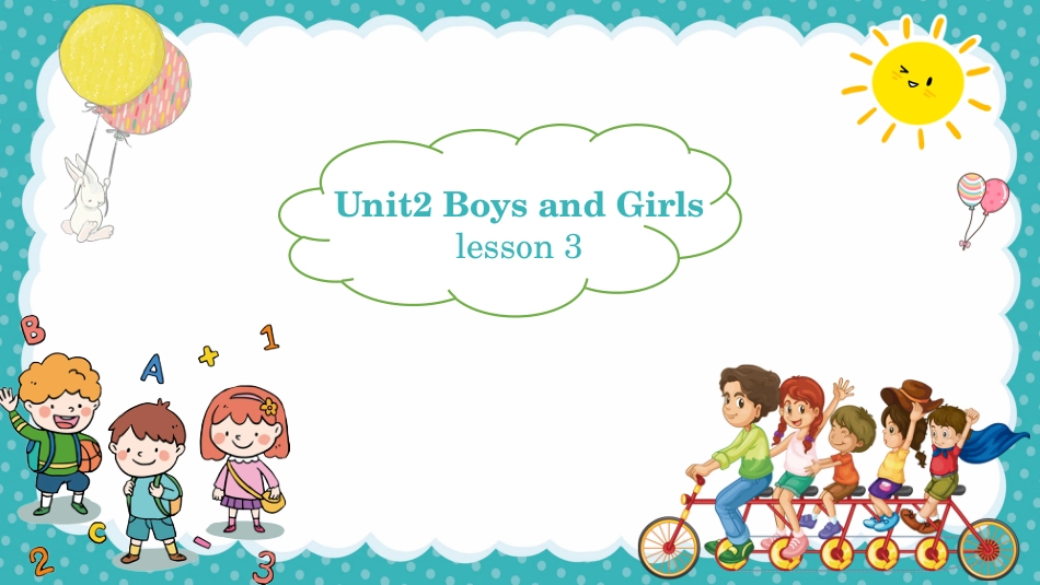 二年级人教新起点英语上册课件-Unit 2 Boys and Girls Lesson 3（课件）-（人教新起点版).pptx_第1页