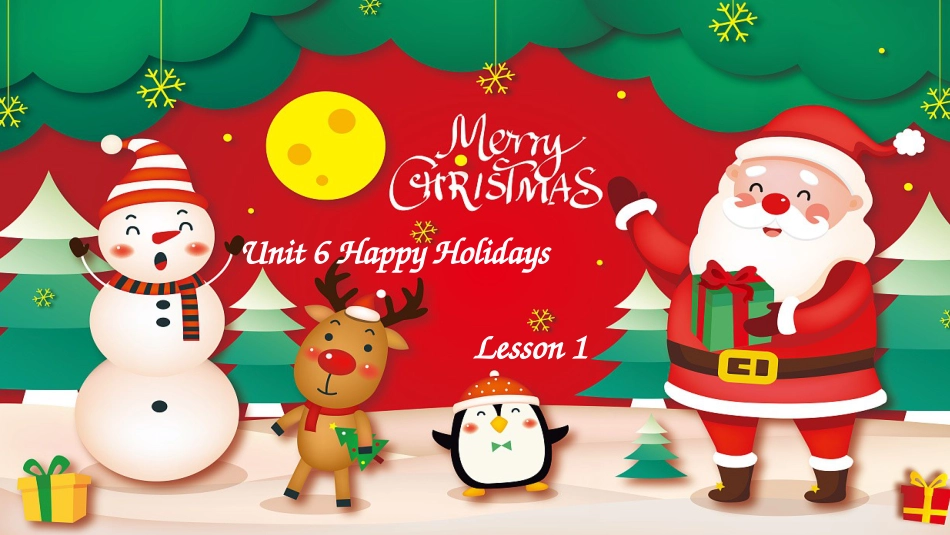 二年级人教新起点英语上册课件-Unit 6 Happy Holidays Lesson 1（课件）-（人教新起点版).pptx_第1页