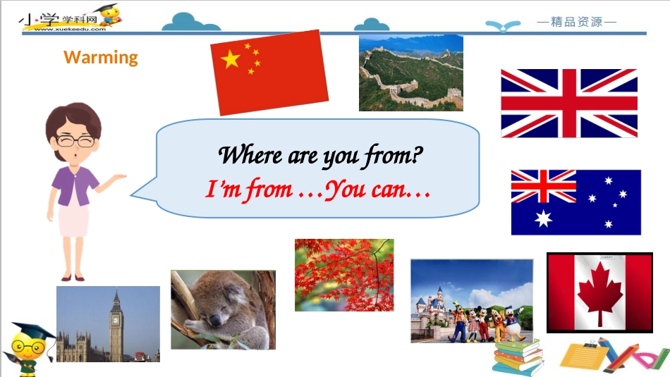 人教版新起点四年级下册-Unit 6 Countries fun time+story time课件.ppt_第3页