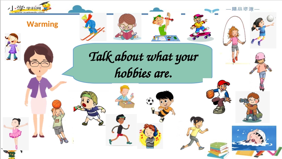 人教版新起点四年级下册-Unit4 Hobbies fun time ＋story time  课件.ppt_第3页