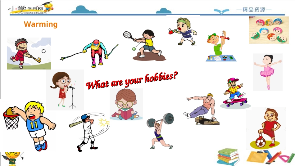 人教版新起点四年级下册-Unit4 Hobbies lesson1课件.ppt_第3页