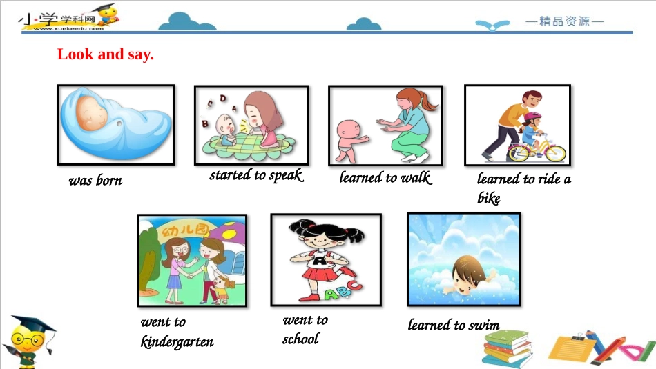人教版新起点五年级下册-Unit 6 Growing Up lesson2课件.ppt_第3页