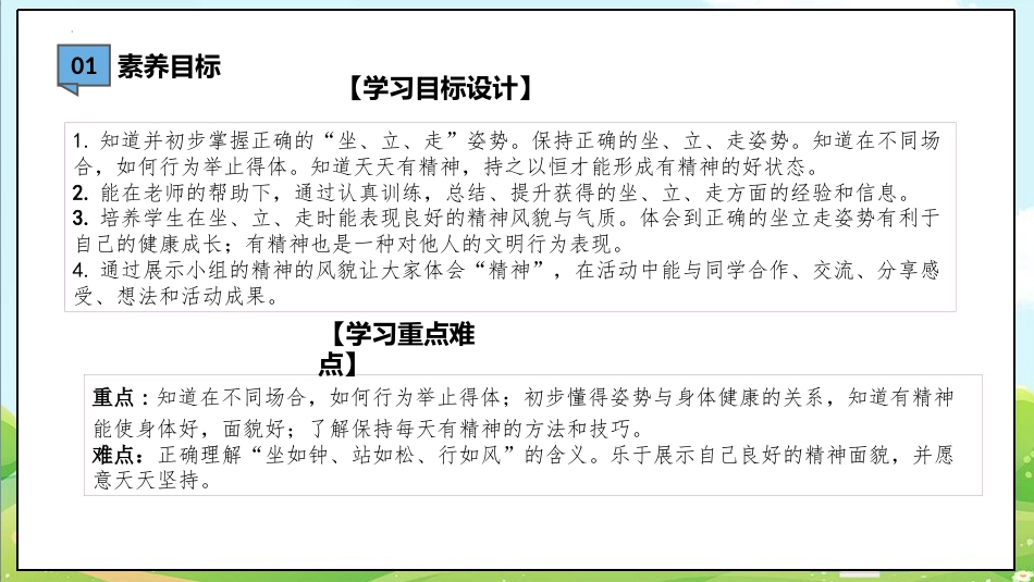 1.4 我们有精神 第二课时（教学课件）—2024—2025 一年级下册道德与法治 （统编版）.pptx_第3页