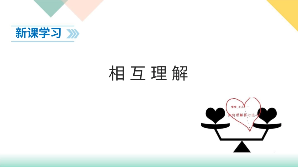 统编版道德与法治五年级下册1、读懂彼此的心  课件.pptx_第3页
