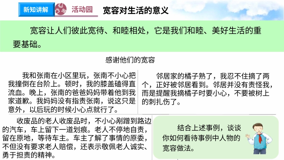 2.学会宽容（第一课时） 课件-六年级下册道德与法治.pptx_第3页
