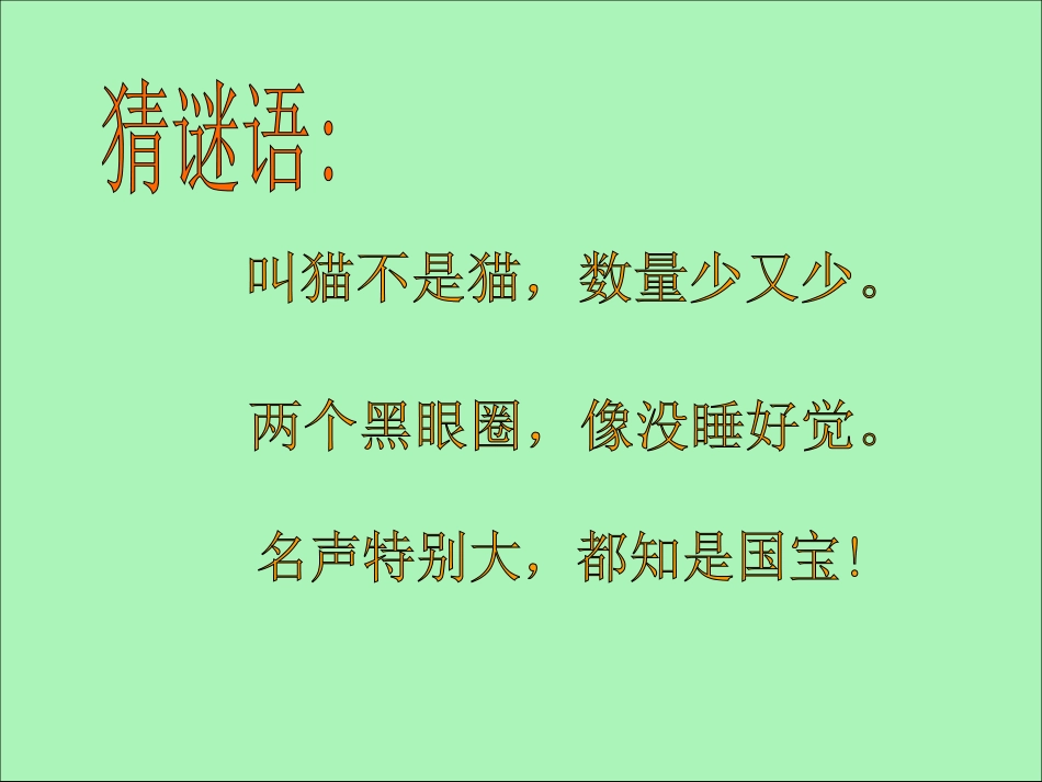 （人音版）一年级音乐上册-《快乐的小熊猫》课件一.ppt_第1页