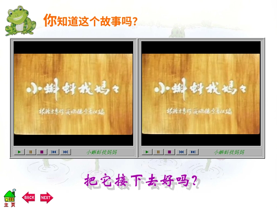 （人音版）一年级音乐上册-《小青蛙找家》课件四.ppt_第3页