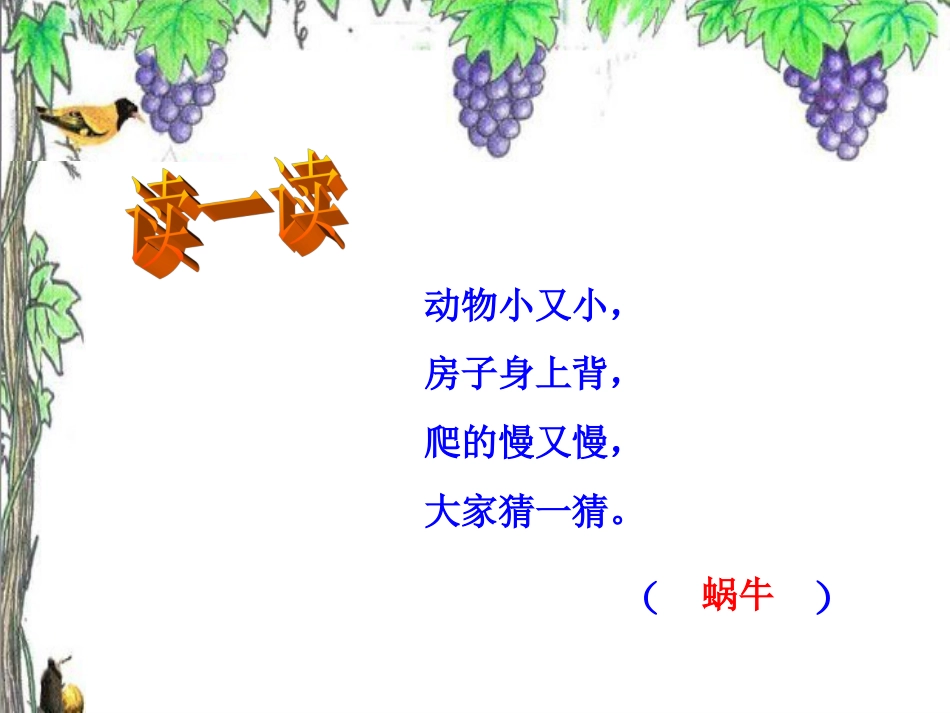 二年级音乐人音版上册-《蜗牛与黄鹂鸟》课件4.ppt_第3页