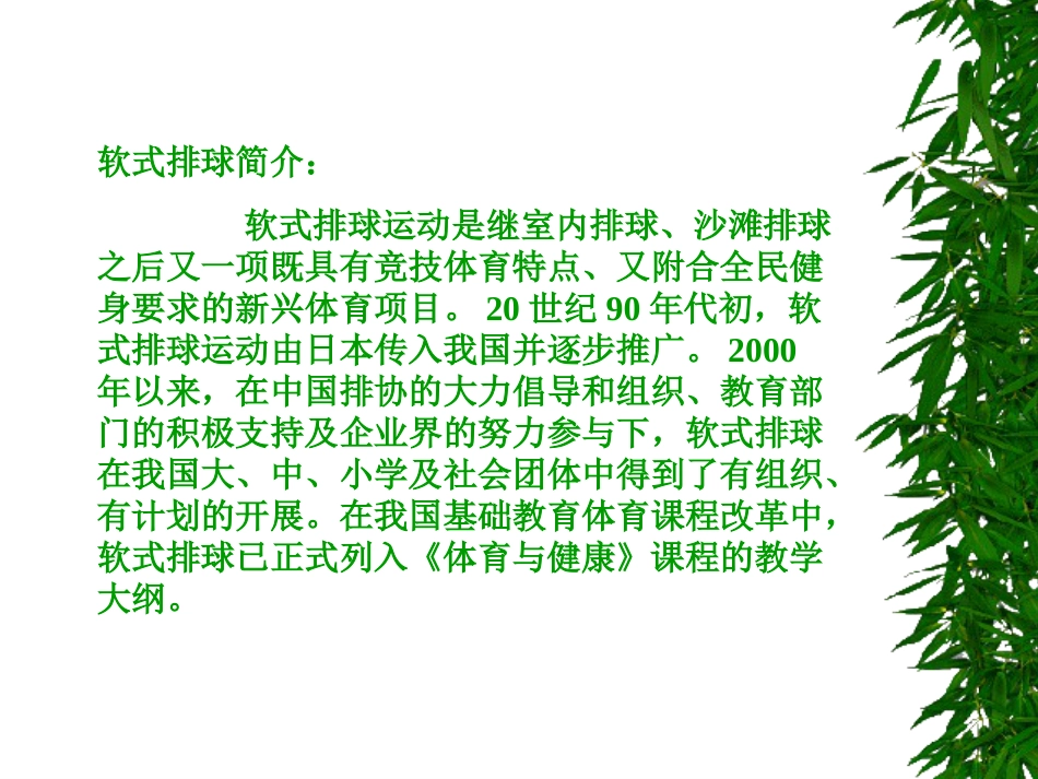 体育与健康（5-6年级）第3节《软式排球》ppt课件1.ppt_第2页