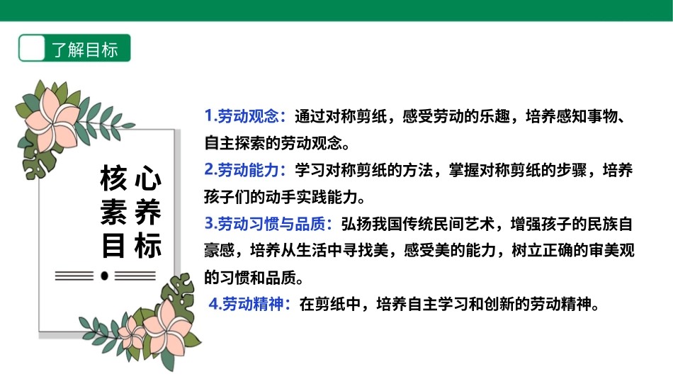 【人教版】《劳动教育》5下 劳动项目三《对称剪纸》课件.pptx_第2页