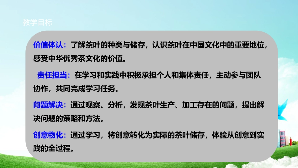 【鲁科版】《综合实践活动》六下 6.1《茶艺·认识茶叶》课件.pptx_第3页