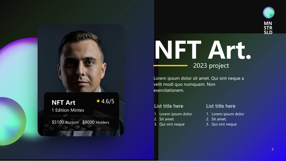 【动态PPT模板】艺术.pptx_第3页